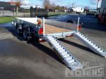 802266 transport graafmachines minigravers hoogtewerkers verzinkt chassis aanhangwagen